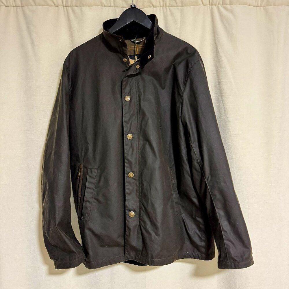 BARBOUR EVELAR WAXED JACKET- NWT